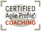 Logo certified agile profile coaching